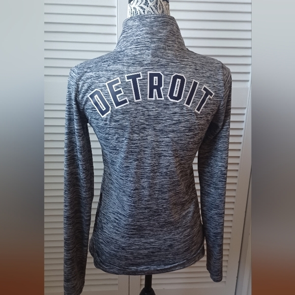 Victoria's Secret PINK MLB Detroit Tigers Women's Small Ultimate Half Zip - Picture 4 of 13